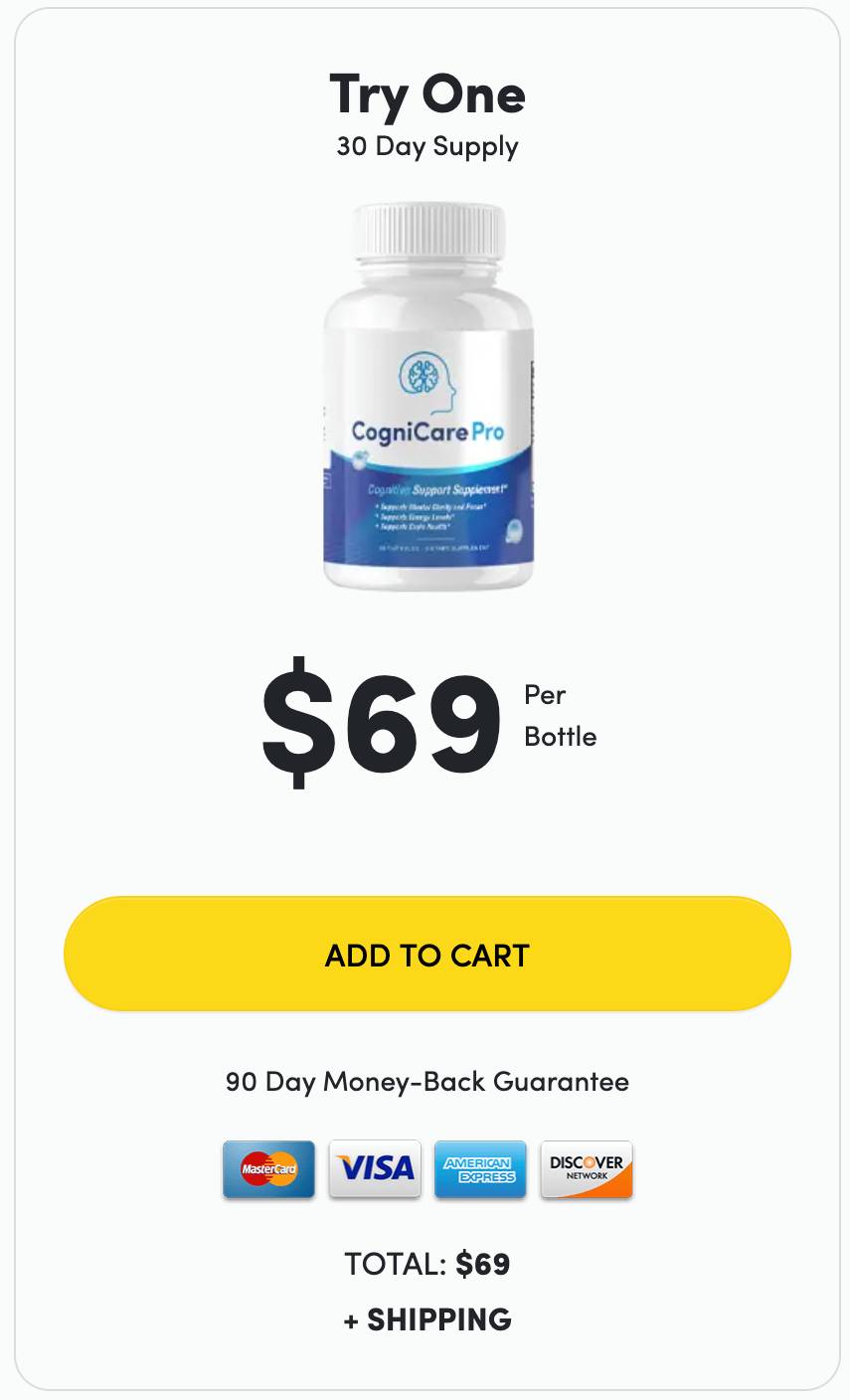 CogniCare Pro - 1 Bottle